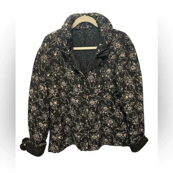 Coldwater Creek Quilted Reversible Jacket - Picture 1 of 13